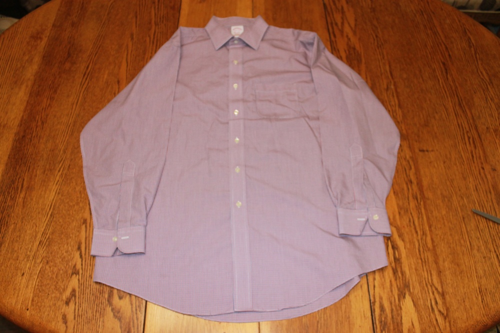 Brooks Brothers Shirt Mens 16.5 33 Madison Classic Supima Cotton Checkered